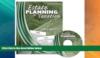 Big Deals  ESTATE PLANNING AND TAXATION W/ CD ROM  Full Read Most Wanted
