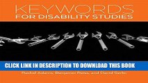 Best Seller Keywords for Disability Studies Free Read