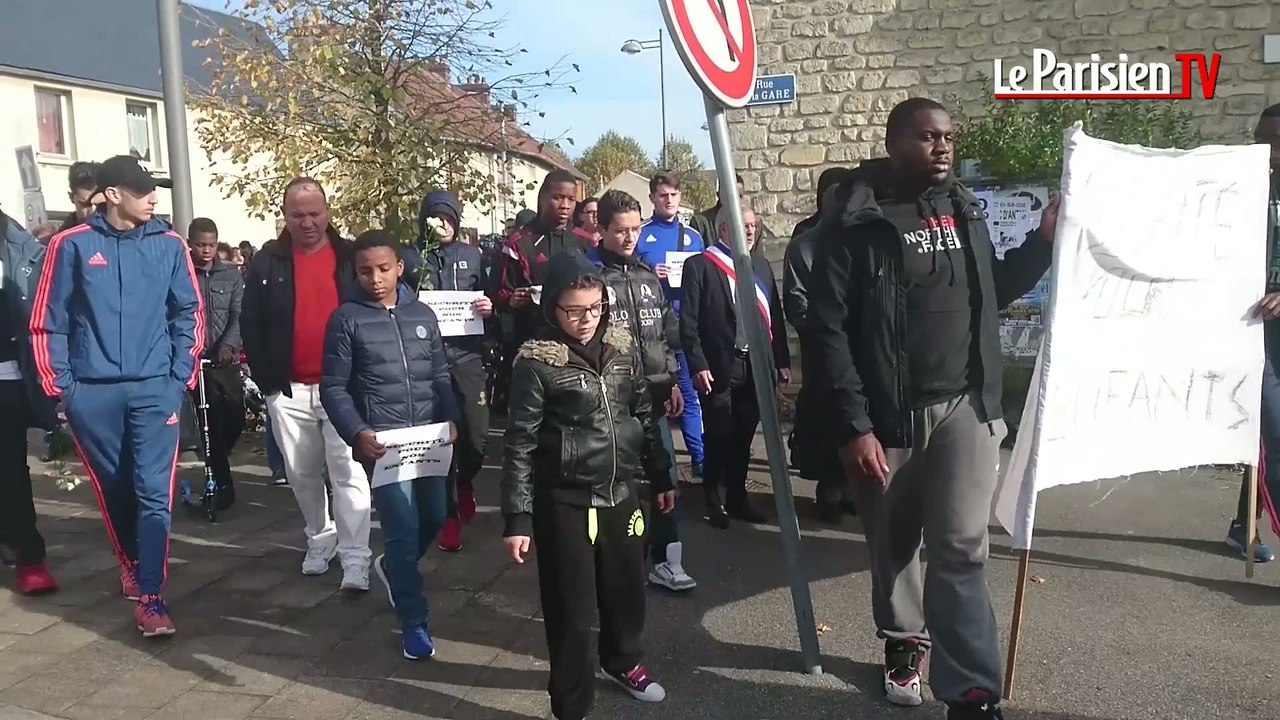 Bruyères-sur-Oise : marche blanche en mémoire de Jeremy, 19 ans, percuté par un train