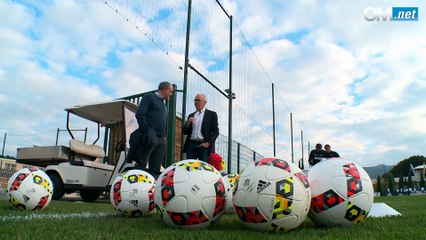 Frank McCourt à l'entraînement