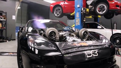 2400hp Chevrolet Corvette built by D3 Performance in Houston, Texas