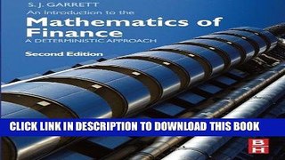 [Ebook] An Introduction to the Mathematics of Finance, Second Edition: A Deterministic Approach