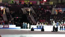 Ice Dance Victory Ceremony 2016 Skate Canada International - Podium