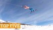 TOP FIVE: Summer Skiing, Wheelie Tricks & Freerunning | PEOPLE ARE AWESOME 2016
