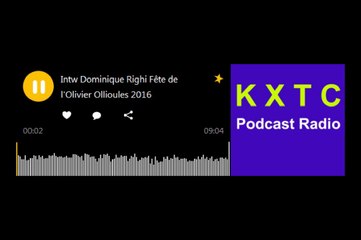 Fête de l'Olivier Ollioules 2016 - Interview Dominique Righi (Version Radio) - 720p