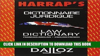 Read Now Dictionnaire juridique franÃ§ais-anglais / anglais-franÃ§ais : Law Dictionary