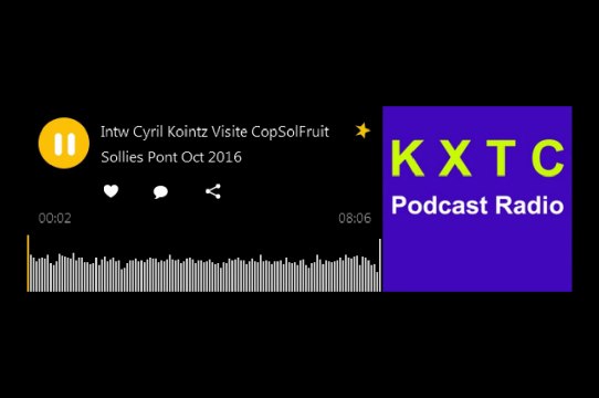 Visite CopSolFruit Sollies Pont Oct 2016 - Interview Cyril Kointz (Version Radio) - 720p