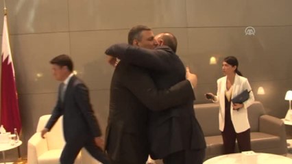 Çavuşoğlu, Riyad Hicab Ile Bir Araya Geldi