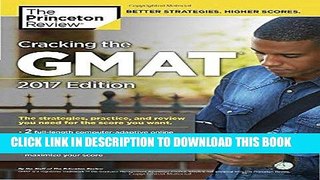 [Ebook] Cracking the GMAT with 2 Computer-Adaptive Practice Tests, 2017 Edition (Graduate School