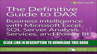[Ebook] The Definitive Guide to DAX: Business intelligence with Microsoft Excel, SQL Server