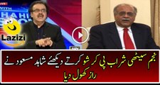 Dr Shahid Masood Tells Najam Sethi Reality On Live Show