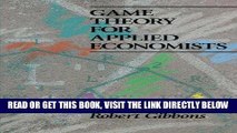 [Free Read] Game Theory for Applied Economists Full Online