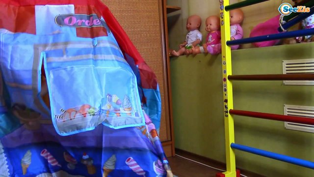 МАГАЗИН МОРОЖЕНОГО Огромное Мороженое для Ярославы и Беби Бон Ice Cream Shop Unboxing for children