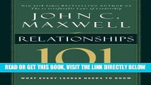 [Free Read] Relationships 101 (Maxwell, John C.) Full Online