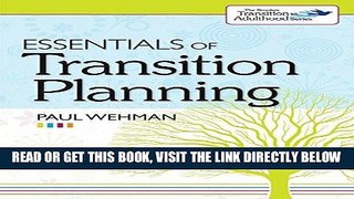[Free Read] Essentials of Transition Planning Full Online