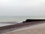 Embouchure du fleuve côtier la Scie, en Seine Maritime