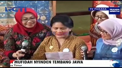 Download Video: Ibu Negara Iriana Joko Widodo Nyinden Tembang Jawa