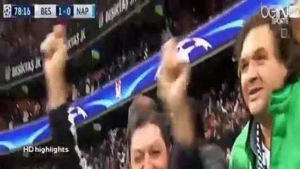 Besiktas vs Napoli 1-1 (all goals) - EUROPE: Champions League