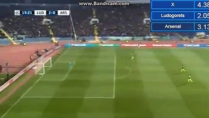 2-0 Claudiu Keșerü Goal HD - Ludogorets 2-0 Arsenal - 01.11.2016 HD