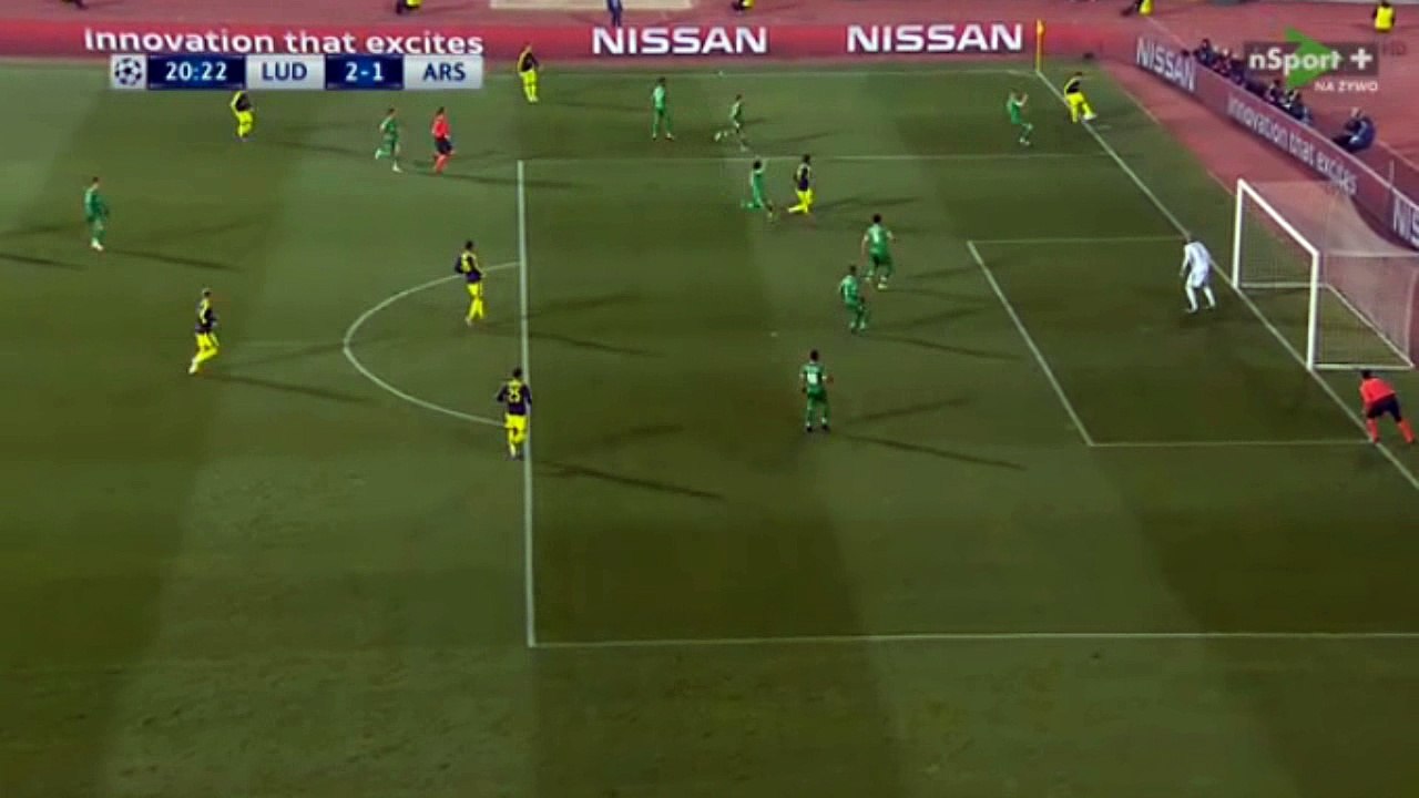 Ludogorets	2-1	Arsenal - Goal  Granit Xhaka 01.11.2016 HD