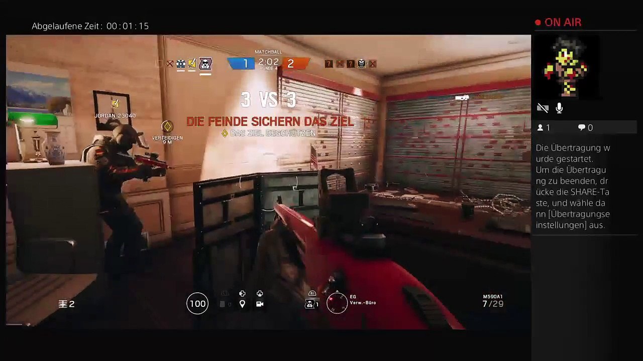 PS4-Live-Übertragung  Rainbow Six (3)