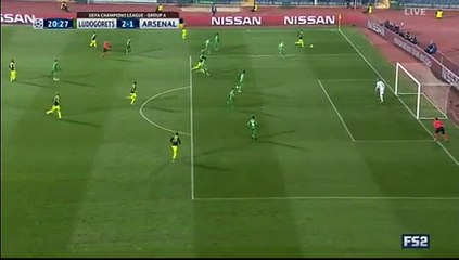 2-1 Granit Xhaka Goal HD Ludogorets 2-1 Arsenal
