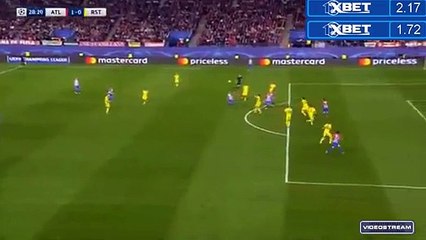 1-0 Antoine Griezmann Tricky Goal HD - Atlético Madrid 1-0 Rostov - 01.11.2016
