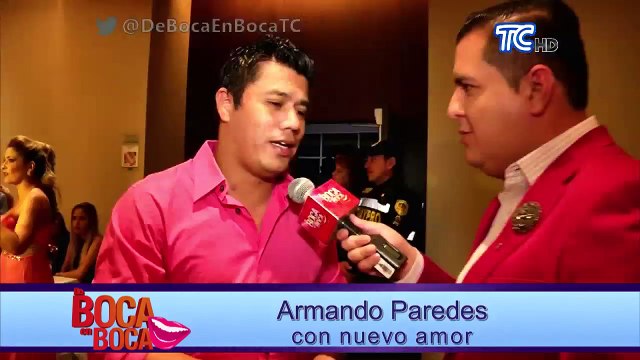 Armando Paredes contento porque Sofía Caiche en un futuro le dirá a su hija, que él es su padre