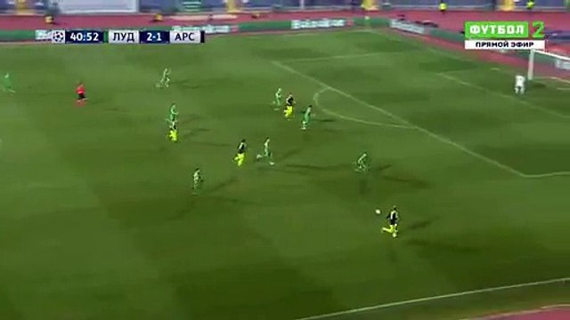 2-2 Olivier Giroud Goal HD - Ludogorets Razgrad 2-2 Arsenal 01.11.2016 HD