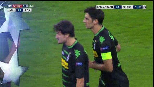 Lars Stindl Goal HD - Borussia M'gladbach 1-0 Celtic - 01-11-2016