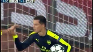 Granit Xhaka Good first Goal - Arsenal 1 - 2 Ludogorets _ 1_11_2016 HD