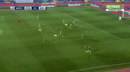 Olivier Giroud Goal HD - Ludogorets 2-2 Arsenal - 01-11-2016