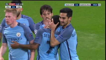 Ilkay Gundogan Goal HD - Manchester City 1-1 Barcelona - 01-11-2016
