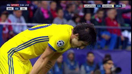 Sardar Azmoun Goal HD - Atlético Madrid 1-1 Rostov - 01-11-2016