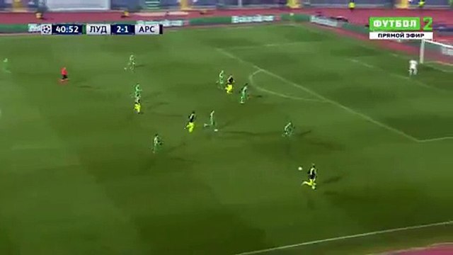 Olivier Giroud Goal HD - Ludogorets Razgrad 2-2 Arsenal 01.11.2016 HD
