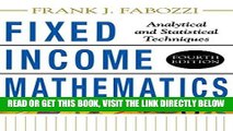 [Free Read] Fixed Income Mathematics, 4E: Analytical   Statistical Techniques Full Online