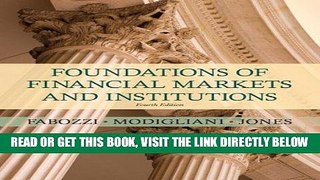 [Free Read] Foundations of Financial Markets and Institutions (4th Edition) Free Online