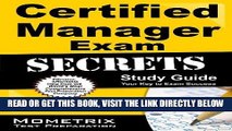 [Free Read] Certified Manager Exam Secrets Study Guide: CM Test Review for the Certified Manager