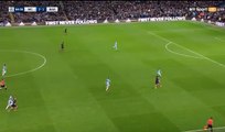 Andre Gomes  hits the crossbar Manchester City 2 - 1 Barcelona  01.11.2016 Champions League