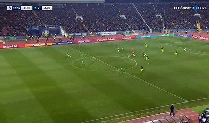 Mesut Ozil  Goal HD Ludogorets  2  - 3 Arsenal  01.11.2016