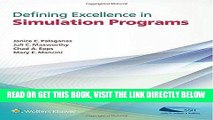 [READ] EBOOK Defining Excellence in Simulation Programs BEST COLLECTION