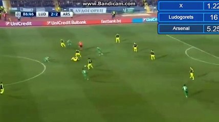 Mesut Özil Goal HD - Ludogorets 2-3 Arsenal - 01.11.2016 HD