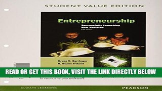 [Free Read] Entrepreneurship: Successfully Launching New Ventures, Student Value Edition Plus