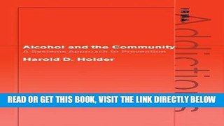 [FREE] EBOOK Alcohol and the Community: A Systems Approach to Prevention (International Research