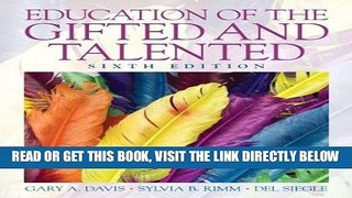 [Free Read] Education of the Gifted and Talented (6th Edition) Full Online