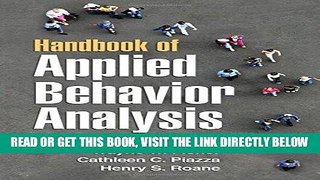 [Free Read] Handbook of Applied Behavior Analysis Free Online