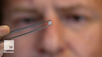A lab is turning human ashes into beautiful diamonds