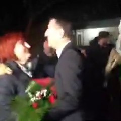 Pritja e Nehat Thaqi pas lirimit nga burgu i serbis