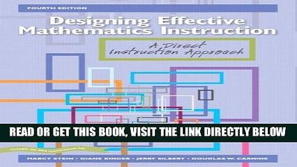 [Free Read] Designing Effective Mathematics Instruction: A Direct Instruction Approach (4th