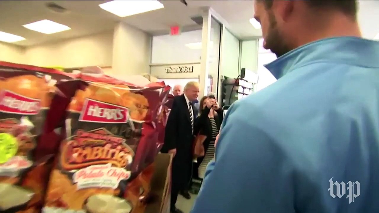 Trump makes stop at Wawa